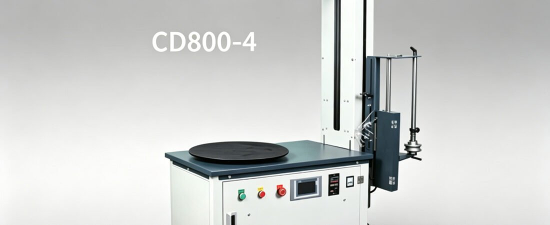 Box Stretch Wrapping Machine with Film Cut CD800-4
